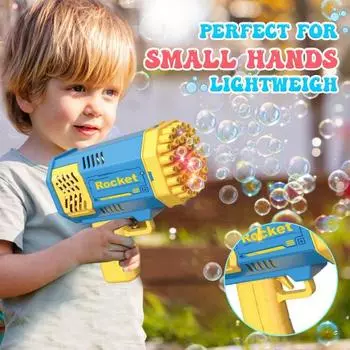 Машина для мыльных пузырей для детей Bubble 45359 Year Solution Toys для мальчиков и девочек синий