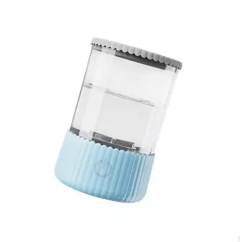 Машина для мытья косметических кистей, подключаемый очиститель для использования в салоне синий