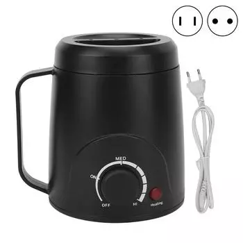 Машина для нагрева воска, электрическая, быстрая температура, регулируемый нагрев воды, нагреватель воска для удаления волос 11 EU Plug