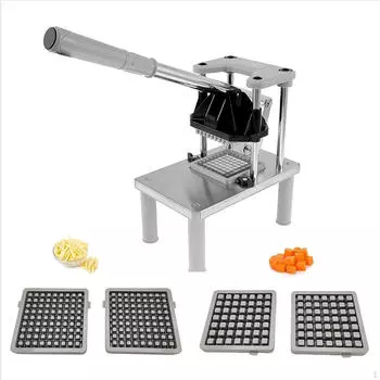 Машина для нарезки овощей 4 сменные части ручная нарезка фруктов