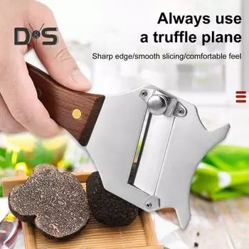 Машина для нарезки трюфелей, регулируемое положение лезвия, украшение для десерта, ломтерезка для шоколада и сыра, для кофейных напитков, гибкая толщина, многоцелевой A