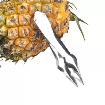 Машина для очистки клубники, очиститель фруктов, очиститель ананаса, резак для резки, кухонный нож из нержавеющей стали, зажимы для резки ананаса