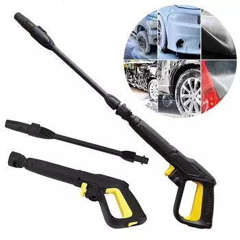 Машина для очистки под высоким давлением Стержень для распыления воды серии Kaichi K подходит для вращающейся водяной насадки с адаптером One Size чёрный