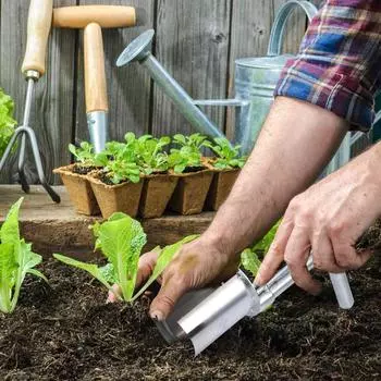 Машина для пересадки рассады растений и фруктовых деревьев Инструмент для посадки Почвомер Ручная садовая бочка Машина для пересадки рассады Мотыги для выкапывания рассады