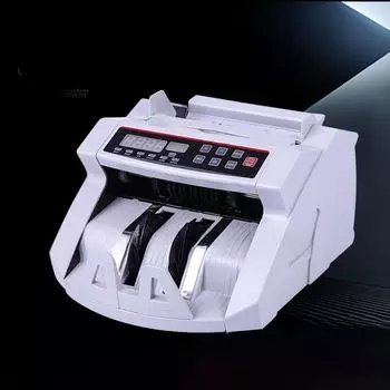Машина для подсчета денег в нескольких валютах: Распознает банкноты USD, AUD, Peso и пластиковые купюры 2108UVMG