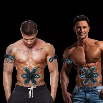 Машина для похудения, технология, подвязка мышц живота, ленивый умный заряд волшебного устройства для похудения box синий