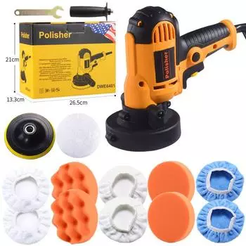 Машина для полировки автомобилей, косметические инструменты, электрический пол, 110 В, ремонт царапин на домашнем автомобиле EU
