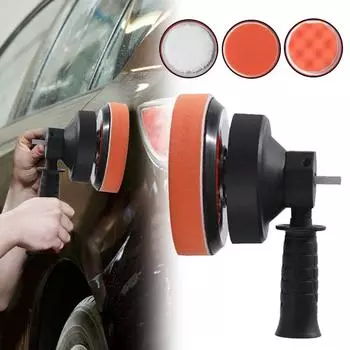 Машина для полировки автомобиля, электрическая полировальная машина с переменной скоростью, вощеная машина, тихая полировальная машина со съемной ручкой