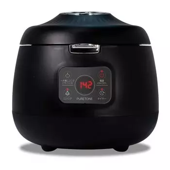 Машина для приготовления черного чеснока Tokyo Deco с максимальной производительностью ферментации, 2 уровня, черная сенсорная панель для ферментации черного чеснока в ферментере для черного чеснока