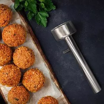 Машина для приготовления фрикаделек и фалафелей, с удобной ручкой, устойчивой к ржавчине и нелипкой основой S