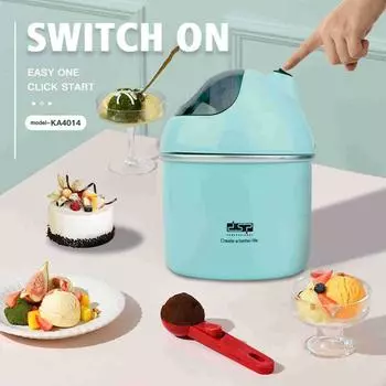 Машина для приготовления йогурта Бытовая небольшая многофункциональная машина для мороженого Машина для приготовления йогурта Универсальная машина для приготовления йогурта в общежитии зелёный