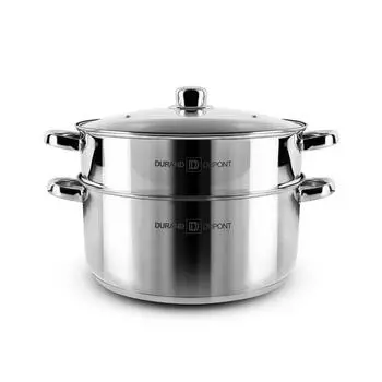 Машина для приготовления кускуса из нержавеющей стали 20 см Tfi со стеклянной крышкой Marrakech 20 от Kitchencook