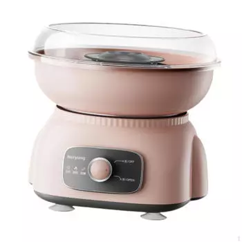 Машина для приготовления сахара из хлопка, конфетница, штепсельная вилка США, низкий уровень шума, 500 Вт, эффективная портативная для семейного праздника, дня рождения розовый