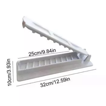 Машина для приготовления шашлыка в один ряд Машина для приготовления шашлыка из мяса на гриле Пресс-машина для приготовления шашлыка Многоразовый пластиковый инструмент для приготовления шашлыка Инструмент для приготовления шашлыка белый