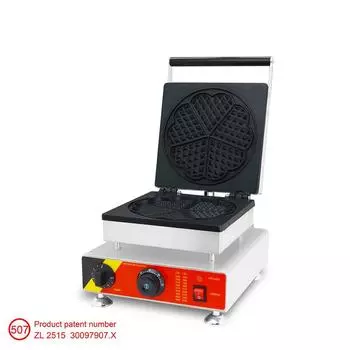 Машина для приготовления вафельных рожков в форме сердцаЭлектрическая машина для приготовления блиновДетская машина Love Breakfast Электрическая машина для выпечки хлеба в духовкеБлинница us белый