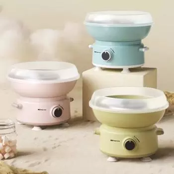 Машина для производства сладкой ваты 1 шт., детская фантазийная электрическая машина для приготовления сладкой ваты, небольшой семейный подарок на день рождения, портативная синий