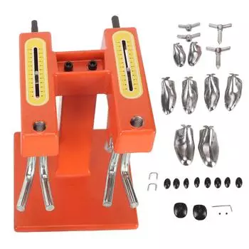 Машина для растяжки обуви с двумя головками и шкалой, регулируемая ширина и длина, алюминиевое расширение обуви