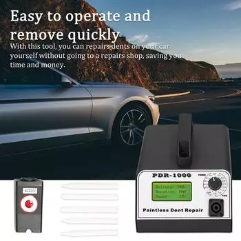 Машина для ремонта вмятин на кузове автомобиля, портативный домашний инструмент для удаления вмятин, инструмент для ремонта вмятин без покраски автомобиля, ручка регулировки мощности