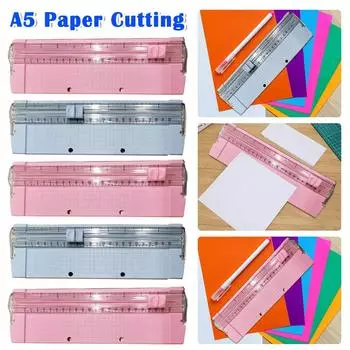Машина для резки бумаги A5 Резак для бумаги Художественный триммер Ремесло Лезвия для фотографий Альбом для скрапбукинга Канцелярские товары для офиса и дома для офиса, дома, школы
