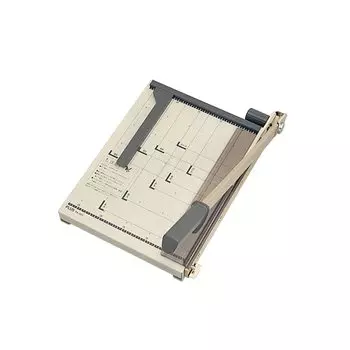 Машина для резки бумаги Plus, ширина реза А4, вертикальная PK-013 012-763 серый