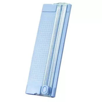 Машина для резки бумаги, резак, синий, легкий, многофункциональный, резак для бумаги, слайдер, удобный для переноски, пунктирный резак для картона, копировальная бумага