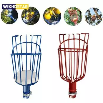 Машина для сбора фруктов Устройство для сбора фруктов является практичным и удобным Машина для сбора фруктов Садовый инструмент красный