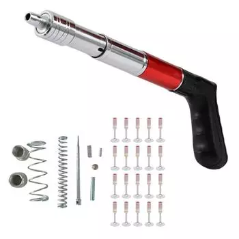 Машина для стрельбы гвоздями, ручной мини-портативный звукоизоляционный инструмент для крепления стальных гвоздей на стену с 20 гвоздями f