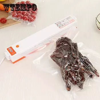 Машина для вакуумной упаковки пищевых продуктов, коммерческая, бытовая UK Plug белый