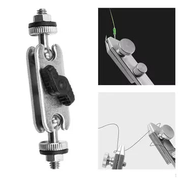 Машина для вязания узлов рыболовной лески Tyer Knot Machine ручная прочная портативная машина для вязания крючков из сплава