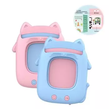 Машина для вставки карточек для раннего образования детей и головоломок, машина для вставки карточек английского просвещения для детей в возрасте от 0 до 8 лет One Size синий