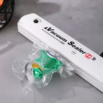 Машина для запечатывания пакетов, многоцелевая бытовая легкая вакуумная машина, автоматическая запайка чёрный