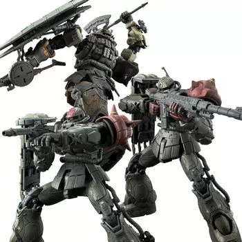 Машина HG Zaku II Type F Chuvs, машина Cale, неопознанный тип машины Zaku II Solari, набор деталей для пластиковой модели 1/144 и + (Реквием