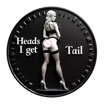 Машинист Женщина Монета Взрослая Монета Вызова Пара Интимность Монета Коллекционная Сексуальный Счастливый Токен Подарок-Прикол для Женщин Мужчин Вечер Свиданий F