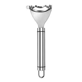 Машинка для очистки кукурузы из нержавеющей стали, молотилка для кукурузы, овощечистка для очистки кукурузы, овощечистка для фруктов, овощей, кухонные гаджеты светло-серый