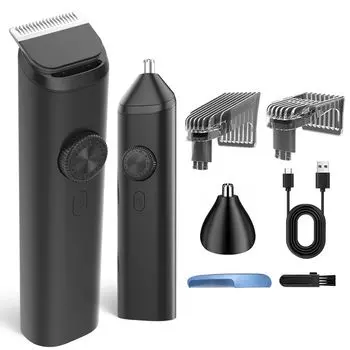 Машинка для стрижки инновационная 20 уровней длины стрижки 4 функции в носу электрическая стрижка совместима с высокой точностью блокировка безопасности IPX8 борода бритва
