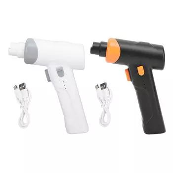 Машинка для стрижки когтей домашних животных с регулируемой скоростью, USB-зарядка, безболезненный уход за лапами, автоматический триммер для кошачьих когтей White