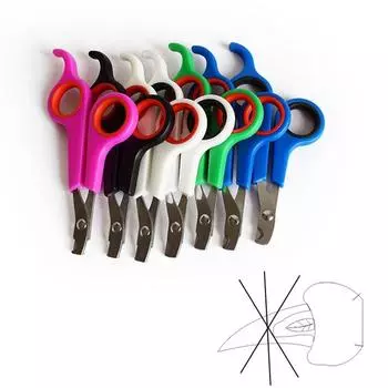 Машинка для стрижки кроликов, инструмент для ухода за домашними животными, коготь на пальце ноги, триммер, ножницы для стрижки ногтей на ногах, ножницы для кошек, лап животных, попугаев, резак для птиц