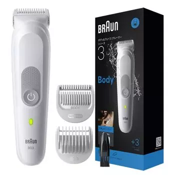 Машинка для стрижки лица Braun Series 3 Body Face BG3530 Триммер 2 типа гребней Щеточка для чистки и
