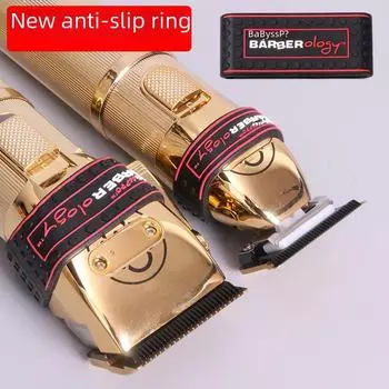 Машинка для стрижки Waldorf Retro Oil Head с противоскользящим силиконовым кольцом Large non-slip cover