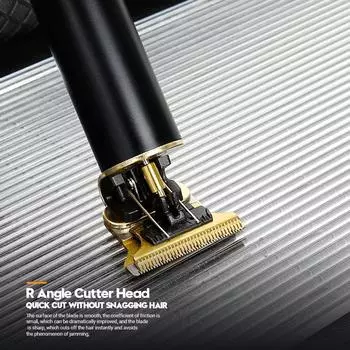 Машинка для стрижки волос Бритье 3 регулируемых гребня для установки длины USB зарядка для стрижки волос Электробритва Подарок парню Парикмахерская машинка для стрижки