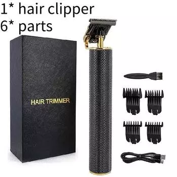 Машинка для стрижки волос Clipper Electric Зарядка через USB Змеиный узор Керамический материал Режущая головка