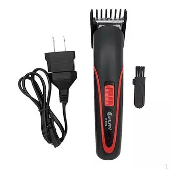 Машинка для стрижки волос, машинка для стрижки волос для мужчин, непрерывная работа 30 минут красный