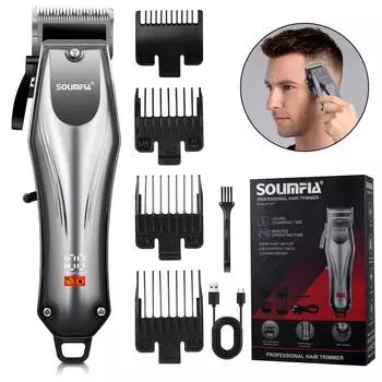 Машинка для стрижки волос Мужская сетевая машинка для стрижки волос для домашнего использования Беспроводная машинка для стрижки волос для мужчин Профессиональная