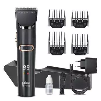 Машинка для стрижки волос Patek PC-R1900, черная