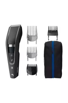Машинка для стрижки волос Philips серии 5000 с функцией Turbo 27 Level Black (Электрическая машинка для стрижки, аккумуляторная/переменного тока, режим, регулировка, 3-28 мм) HC5632/17
