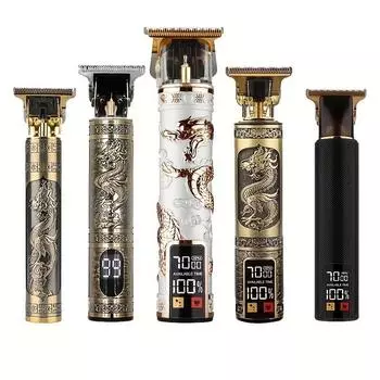 Машинка для стрижки волос, профессиональная мужская электробритва, USB перезаряжаемый парикмахерский триммер для мужчин, праздничный подарок ER13