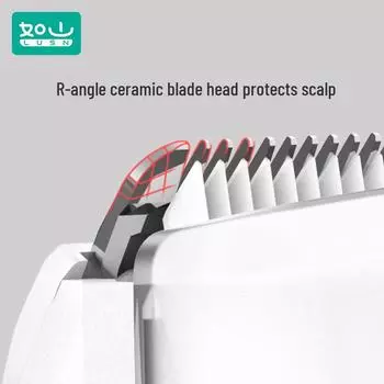 Машинка для стрижки волос Rushan Baby с керамическим лезвием и аксессуары для кухонной машины Simulation silicone suction cup