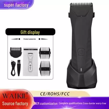 Машинка для стрижки волос с керамическими лезвиями и зарядкой от USB - профессиональный электрический триммер для волос WL-8011