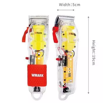 Машинка для стрижки волос с нескользящей насадкой, перезаряжаемый USB-триммер для стрижки волос