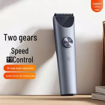 Машинка для стрижки волос Xiaomi 2: Электрический триммер для волос с керамическими лезвиями 1-го поколения для домашнего и салонного использования